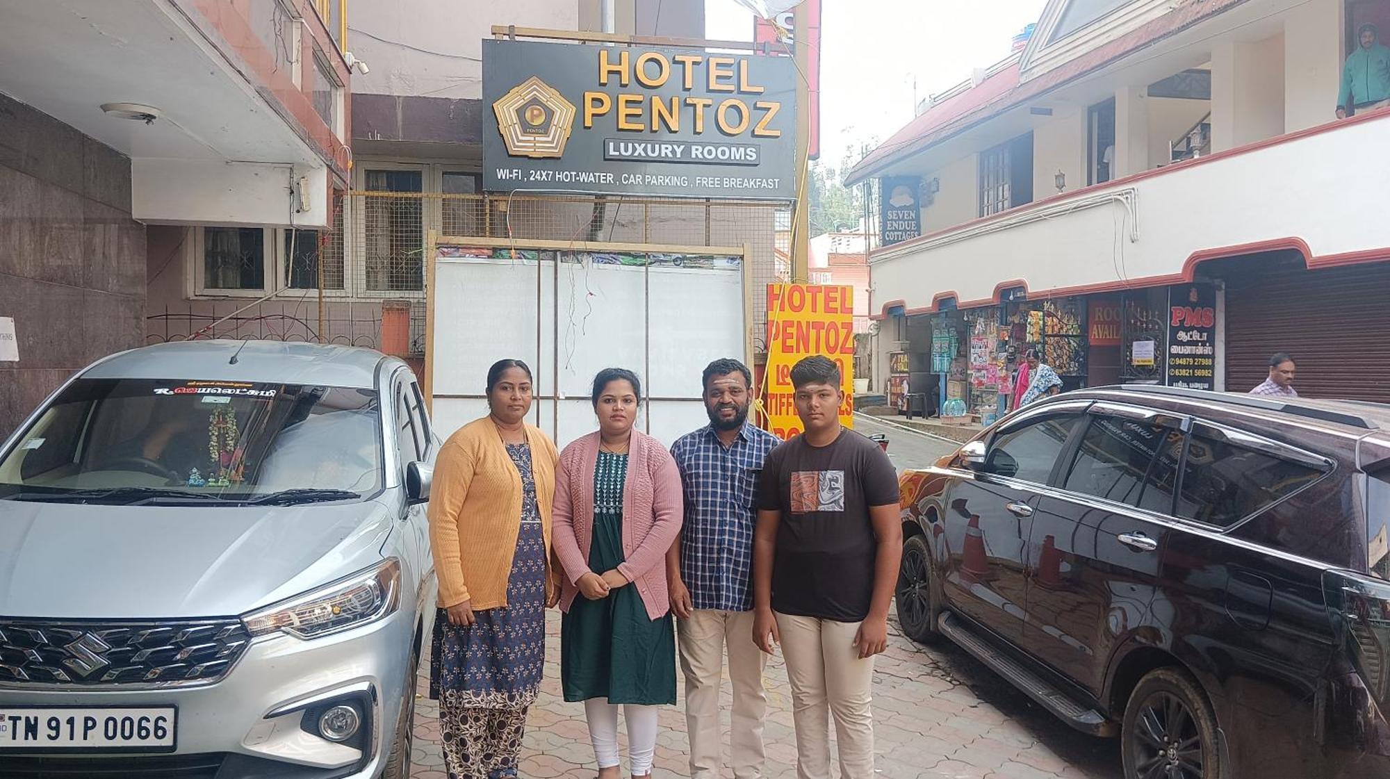 Hp Hotel - Hotel Pentoz Udagamandalam Exterior foto