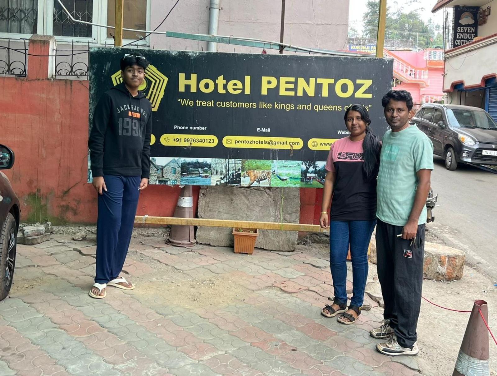 Hp Hotel - Hotel Pentoz Udagamandalam Exterior foto